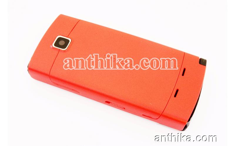 Nokia 5250 Kapak Kasa Tuş Orjinal Kalitesinde Full Housing Red New