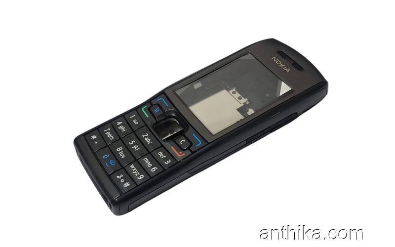 Nokia E50 Kapak Kasa Tuş High Quality Full Housing Black New