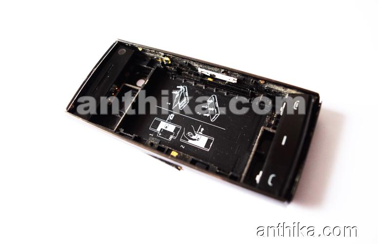 Nokia X6 X6-00 Kapak Kasa Tuş Original Full Housing Black Used-1