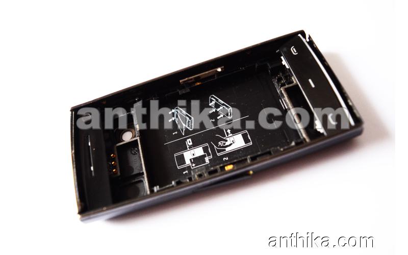 Nokia X6 X6-00 Kapak Kasa Tuş Original Full Housing Black Used-1