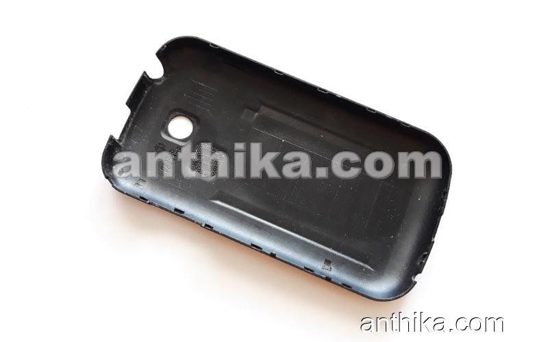 Samsung Chat s3350 Kapak Original Battery Cover Black Used