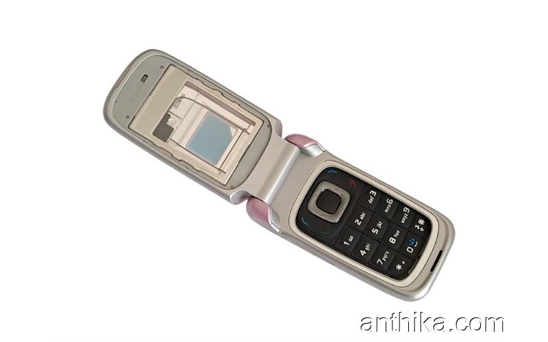 Nokia 6085 6086 Kapak Kasa Tuş Mekanizma Original Housing Pink New