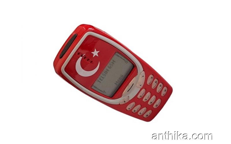 Nokia 3310 Cep Telefonu Bayrak Tema Tc Logo Ayyıldız