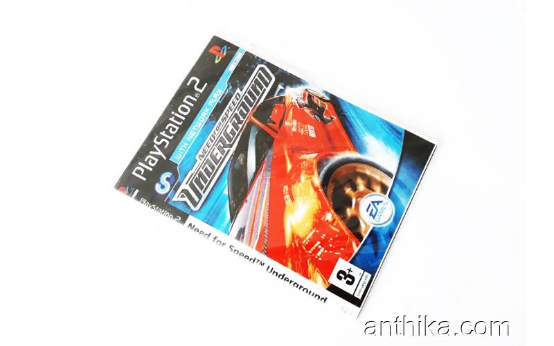 Playstation 2 Need For Speed Underground Oyunu