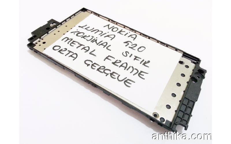 Nokia Lumia 520 Middle Frame Metal Çerçeve Orta Çıta