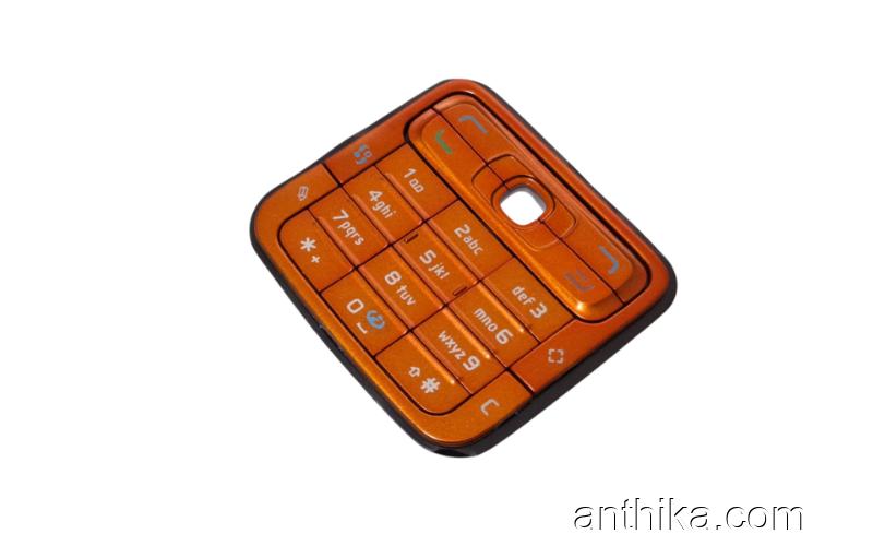 Nokia N73 Tuş Original Keypad Orange New