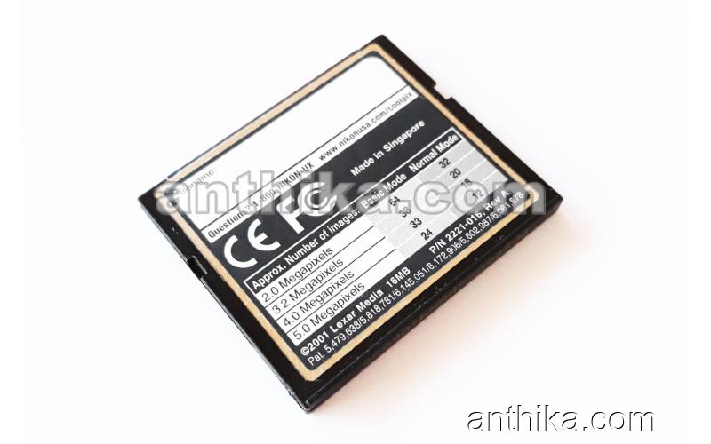 Nikon Coolpix Starter Memory Card