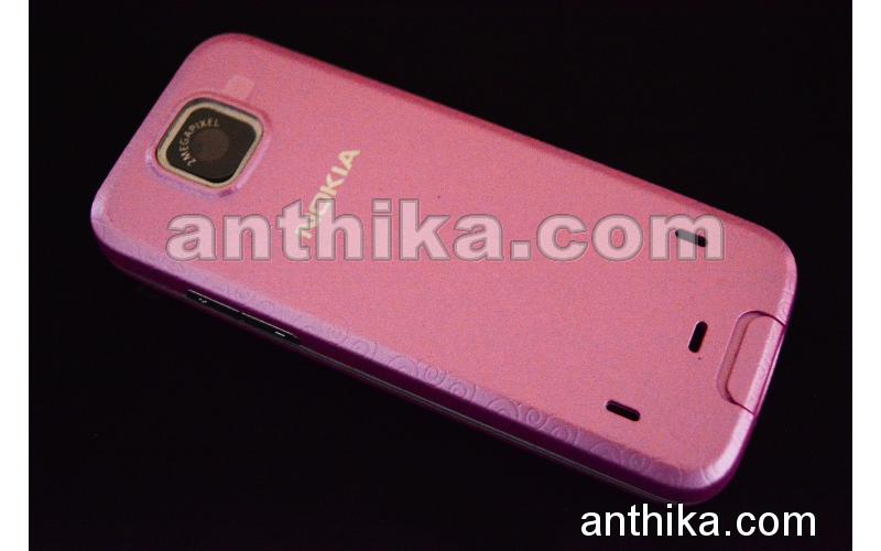 Nokia 7310 Supernova Kapak Tuş High Quality Xpress on Cover Pink New