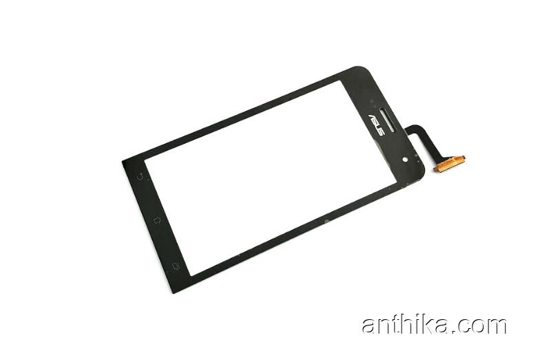 ASUS Zenfone 5 A500CG A500KL A501CG Dokunmatik Ön Cam Siyah