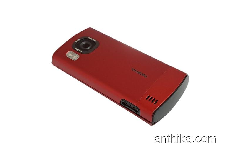 Nokia 6700 Slide Kapak Kasa Tuş Original Housing Red New Condition