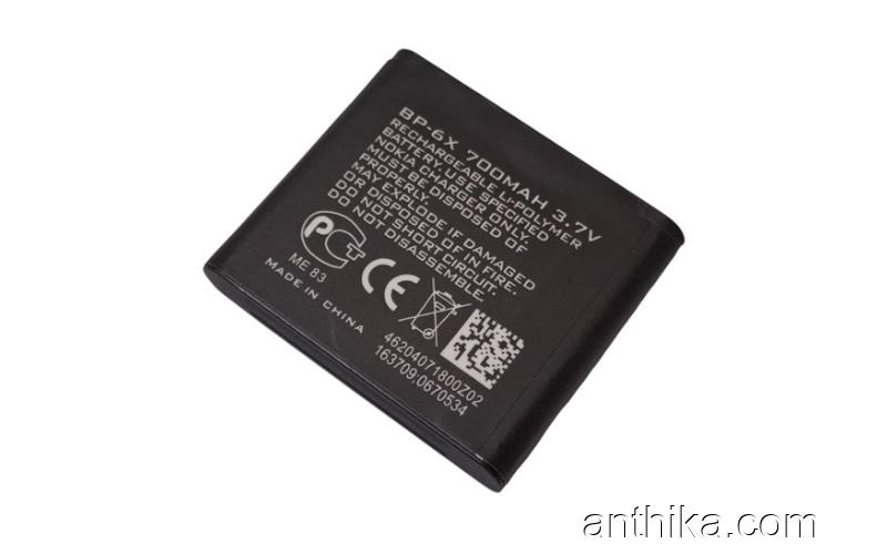 Nokia Bp-6x Batarya Pil 8800 Sirocco Batarya Pil Bp-5x Uyumlu