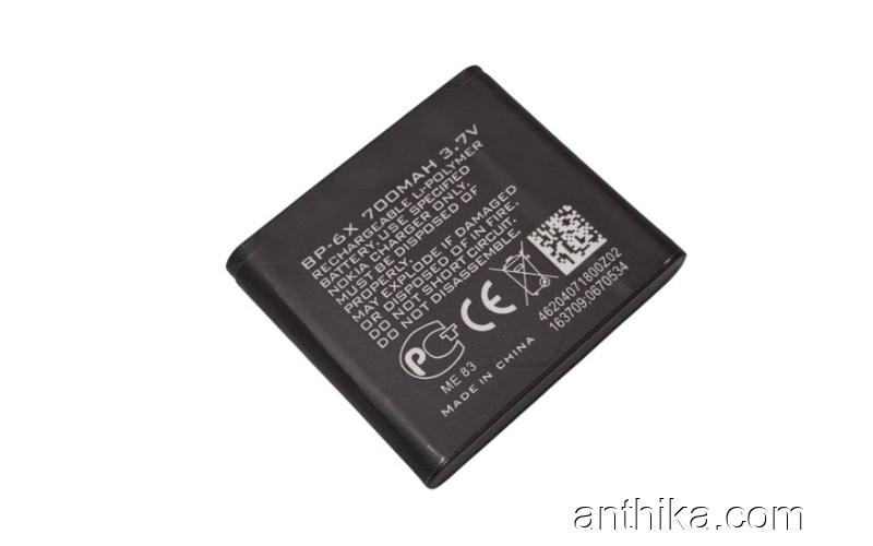 Nokia Bp-6x Batarya Pil 8800 Sirocco Batarya Pil Bp-5x Uyumlu