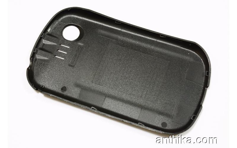 Samsung C3510 Kapak Orjinal Battery Cover Black New