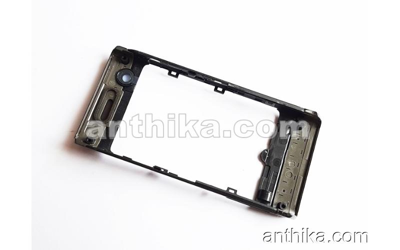 Sony Ericsson w585 w585i Kasa Original Middle Cover Black Used