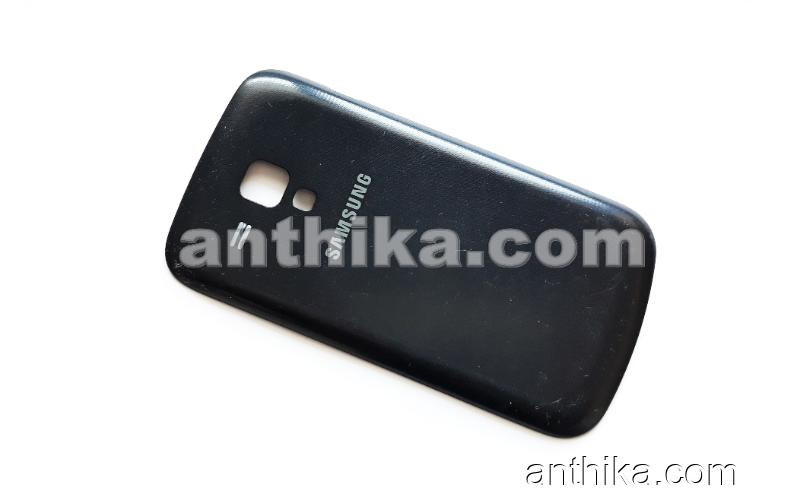 Samsung Galaxy Trend S7560 Kapak Original Battery Cover Navy Blue Used