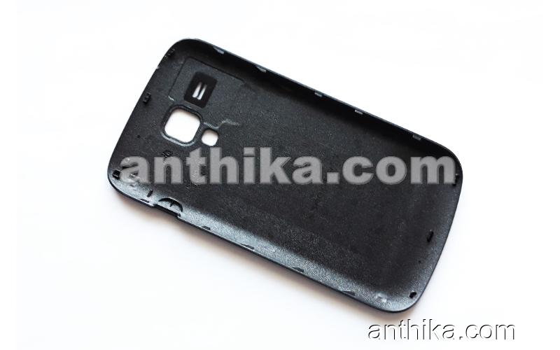 Samsung Galaxy Trend S7560 Kapak Original Battery Cover Navy Blue Used