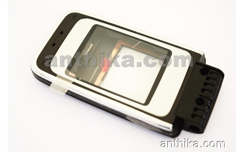 Nokia 6125 Kapak Speaker Lens Original Front Cover Glass Black New