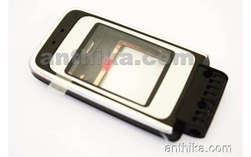 Nokia 6125 Kapak Speaker Lens Original Front Cover Glass Black New