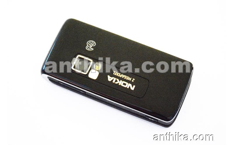 Nokia 6280 Kapak Kasa Tuş Original Full Housing Black Vodafone 3 New