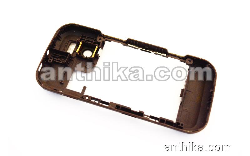 Nokia N97 Mini Kasa Original Middle Cover Brown Used