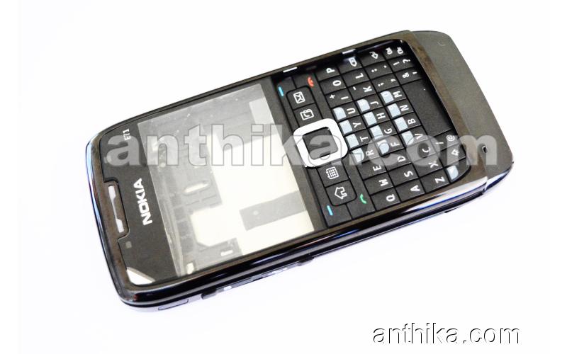 Nokia E71 Kapak Kasa Tuş Original Full Housing Black New