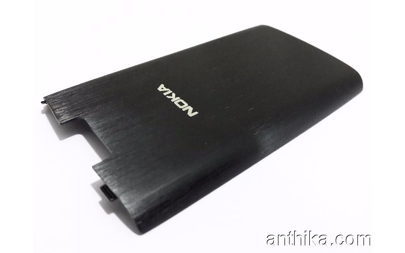 Nokia X3-02 Kapak Orjinal Battery Cover Black