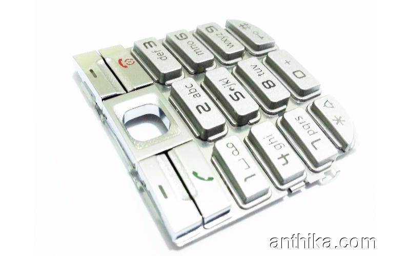 Siemens C75 Tuş Orjinal Keypad Silver