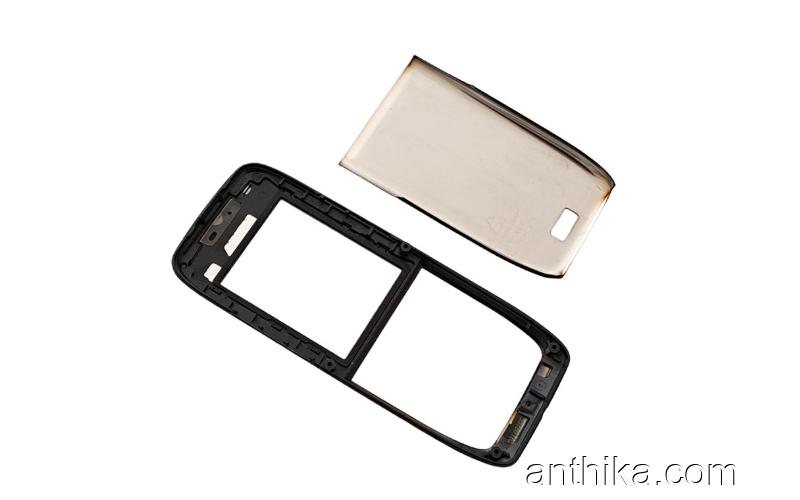 Nokia E51 Kapak Set Original Front and Battery Cover Black New