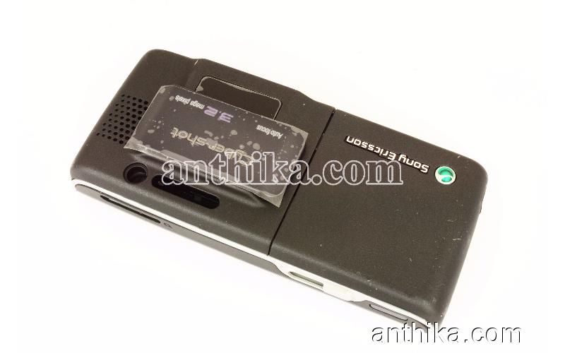 Sony Ericsson K790 K800 Kapak Kasa Tuş Orjinal Kalitesinde Black