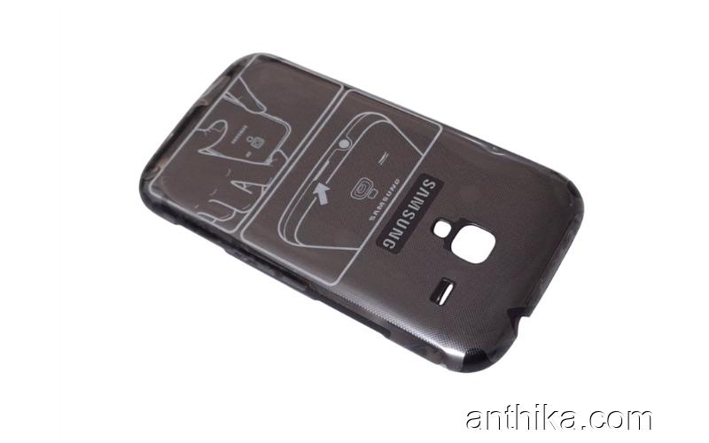 Samsung Galaxy Ace 2 i8160 i8162 Kapak Original Battery Cover Black