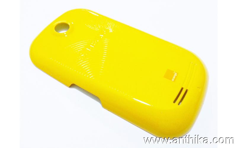 Samsung S3650 Orjinal Arka Batarya Kapak Cover Yellow - 2