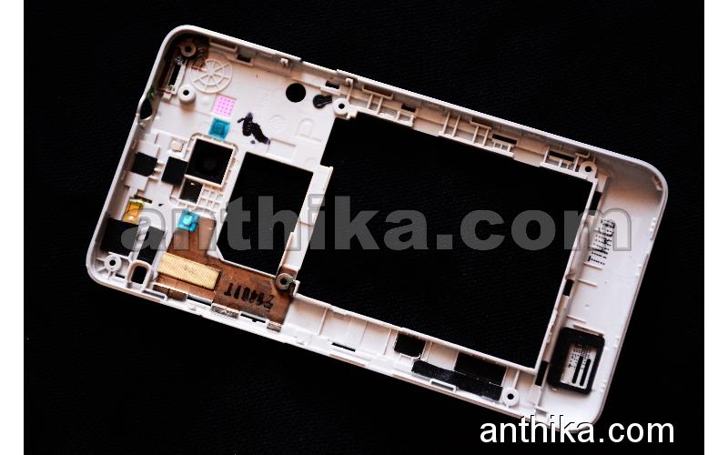 Samsung Galaxy S2 i9100 Kasa Original Middle Cover Silver Used