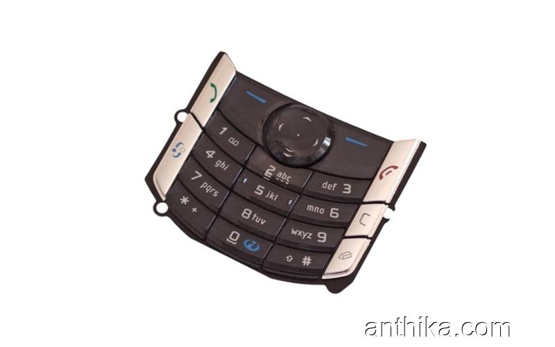 Nokia 6680 6681 Tuş Original Keypad Black New