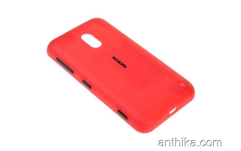 Nokia Lumia 620 Kapak Original Battery Cover Red New