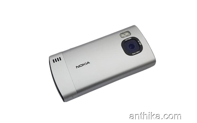 Nokia 6700 Slide Kapak Kasa Tuş Original Housing Silver New Condition