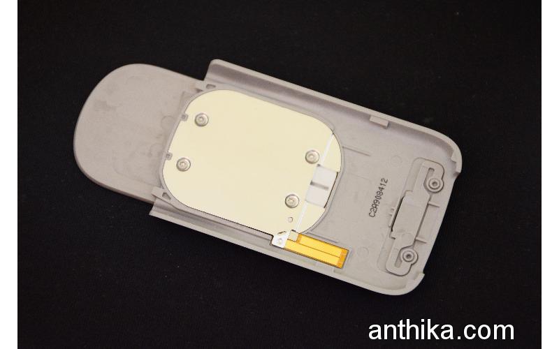 Nokia N73 Kapak Original Battery Cover Silver New