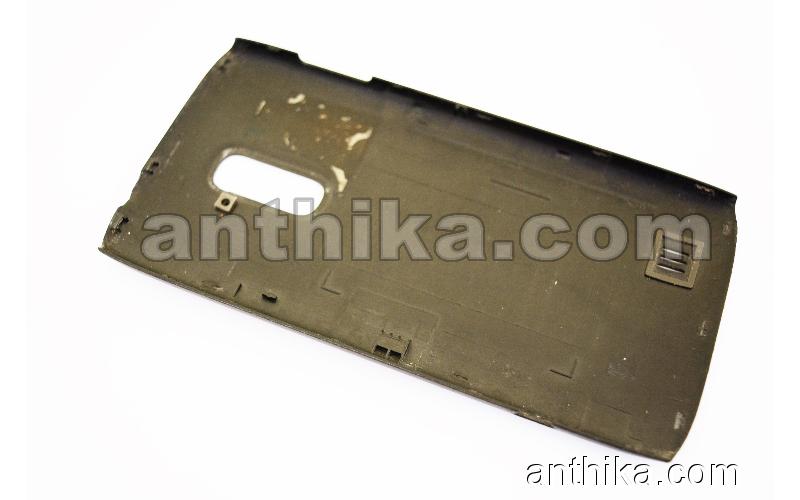 Turkcell T40 Kapak Original Battery Cover Dark Grey Used