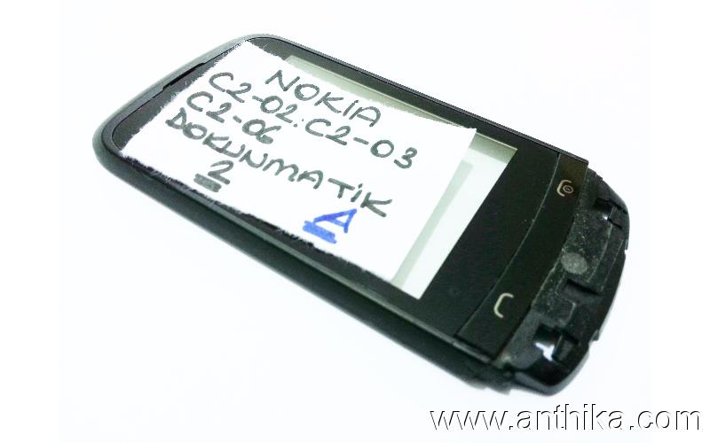 Nokia C2-02 C2-03 C2-06 Orjinal Dokunmatik Digitizer Touchscreen - 2