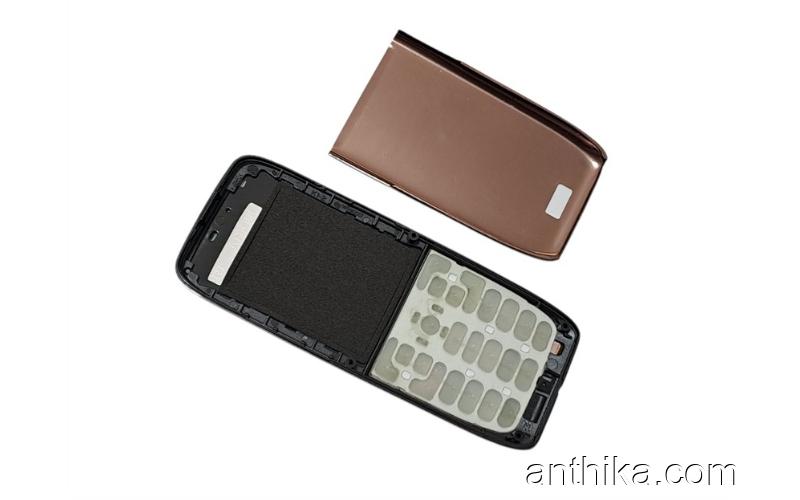 Nokia E51 Kapak Tuş Cover and Keypad Bronze New
