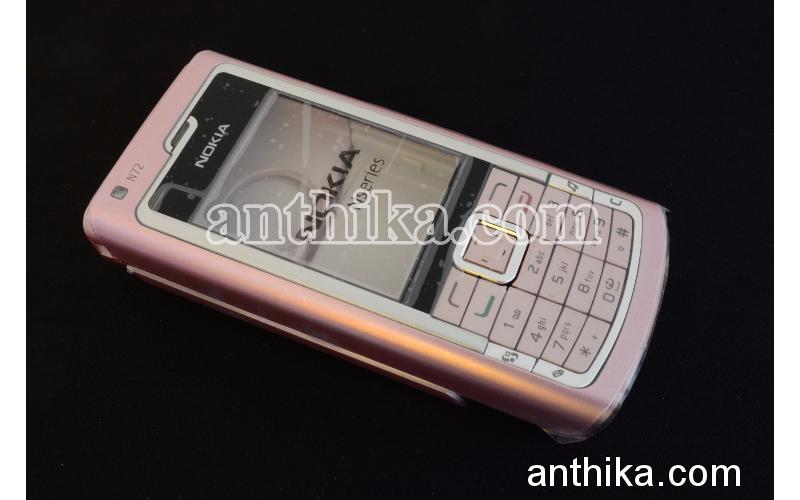 Nokia N72 Kapak Tuş Orjinal Kalitesinde Xpress On Cover Pink New