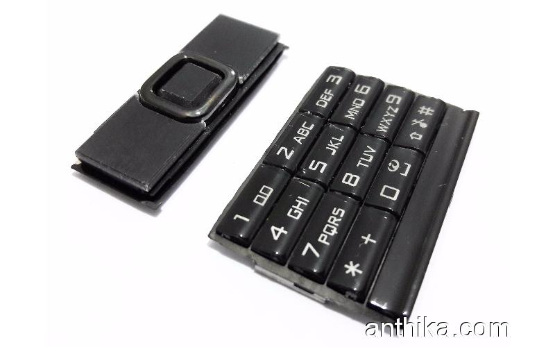 Nokia 8800 Arte Black Tuş Orjinal Keypad