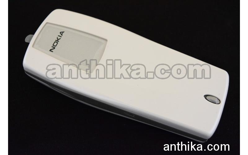 Nokia 6610 Kapak Kasa Tuş Original Full Housing White New