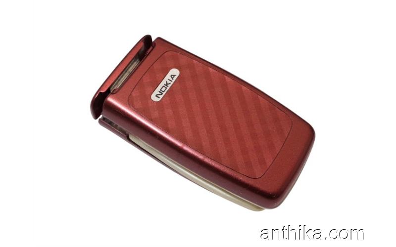 Nokia 2650 2652 Kapak Kasa Tuş Flex Full Housing Red New