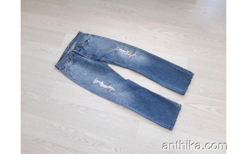 Levis 501 Kot Pantolon Jeans 31x34 Beden