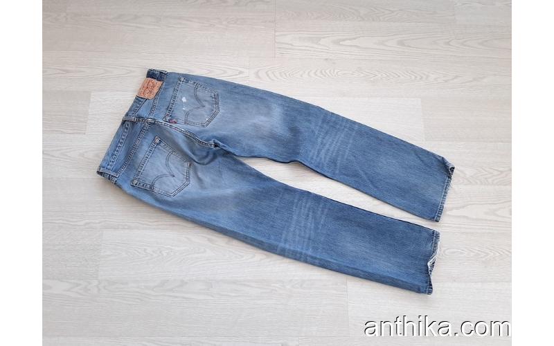 Levis 501 Kot Pantolon Jeans 31x34 Beden