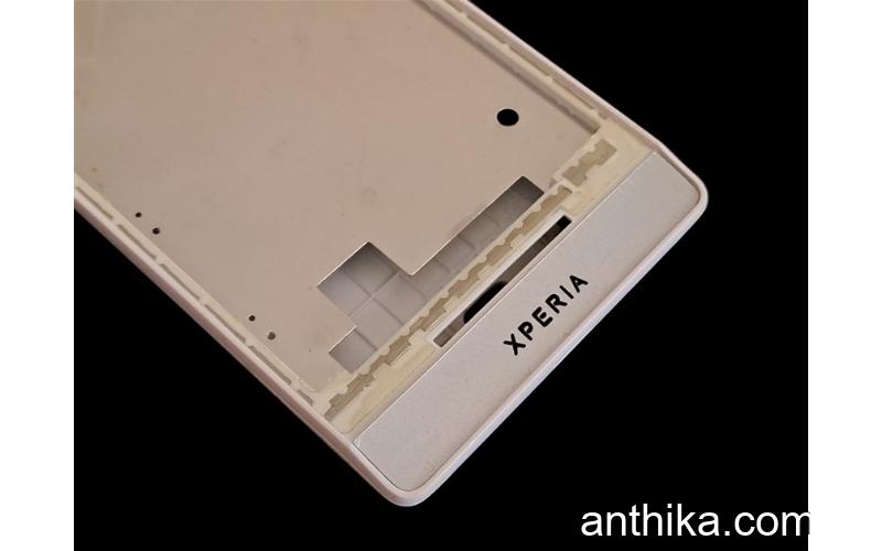 Sony Xperia Miro ST23 Kapak Kasa Full Housing White New