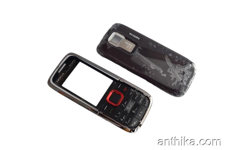 Nokia 5130 Kapak Tuş Set High Quality Cover Red New