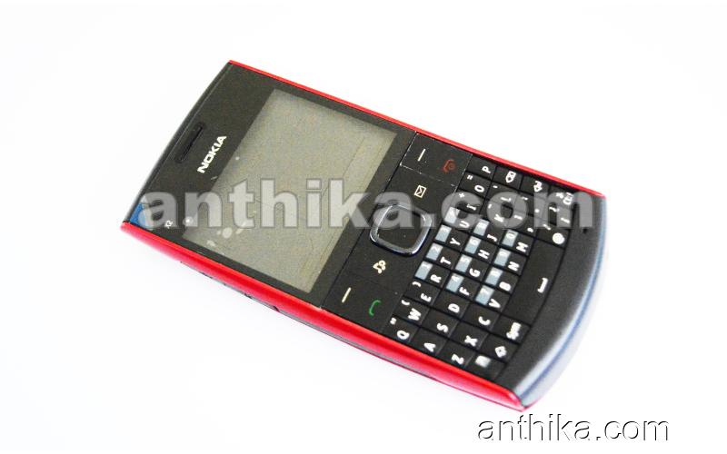 Nokia X2-01 Kapak Kasa Tuş High Quality Full Housing Black Red New