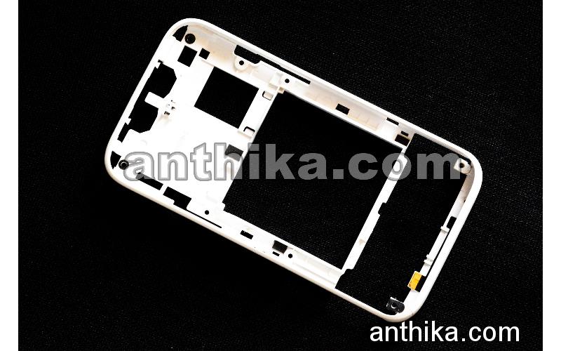 HTC Sensation XL Kasa Original Middle Cover White Used 71H03962