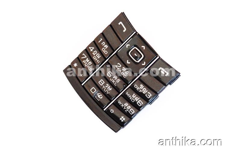 Nokia 8800 Tuş Original Keypad New Condition Russian